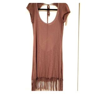 Blue Life  fringe tunic